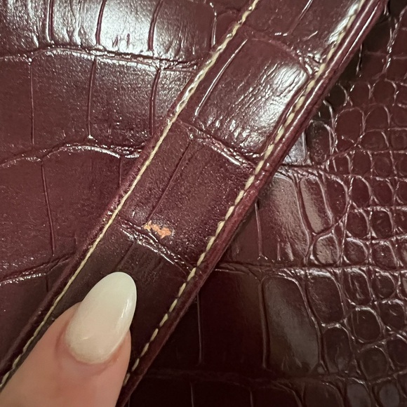 Vintage PVC Shoulder Bag with Matching Clutch/Wallet - Picture 7 of 7